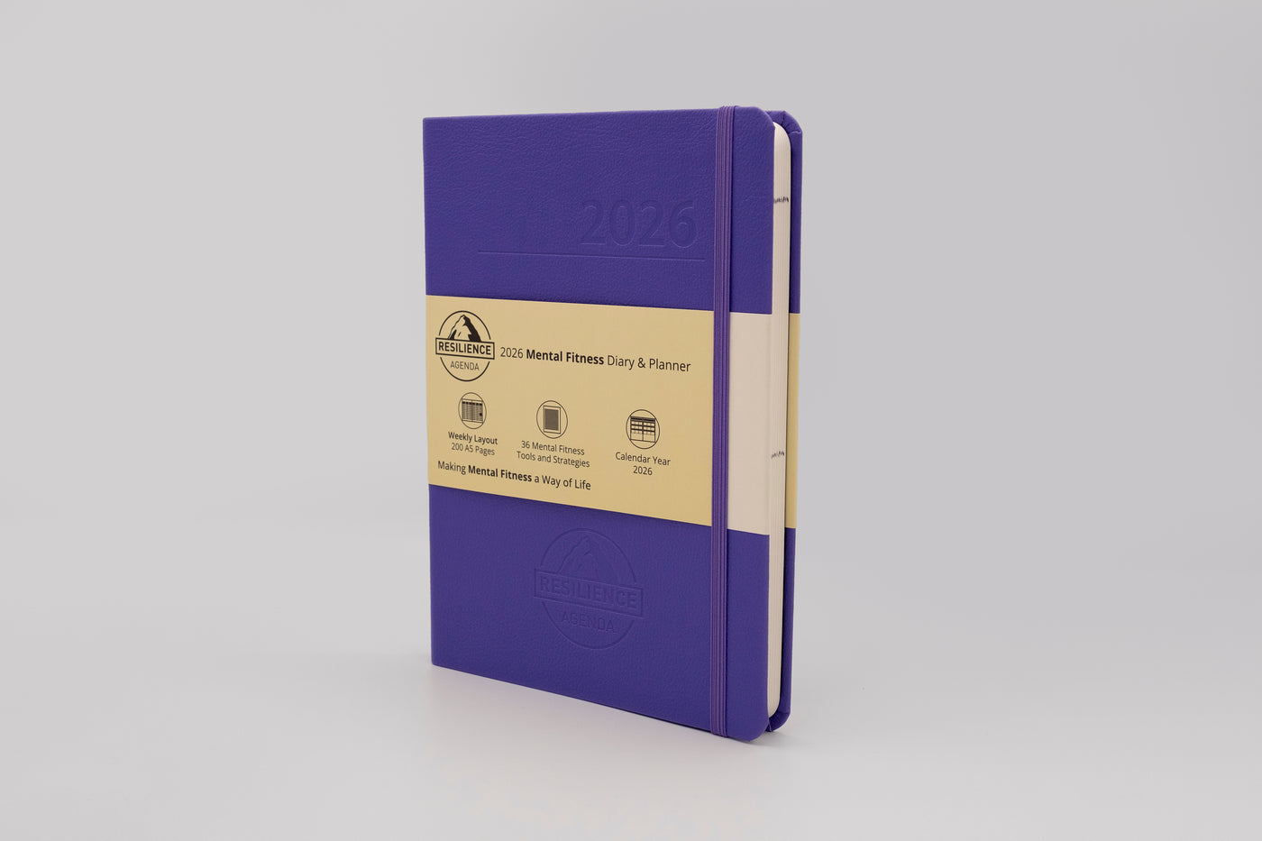 2026 Mental Fitness Diary & Planner - Weekly Format