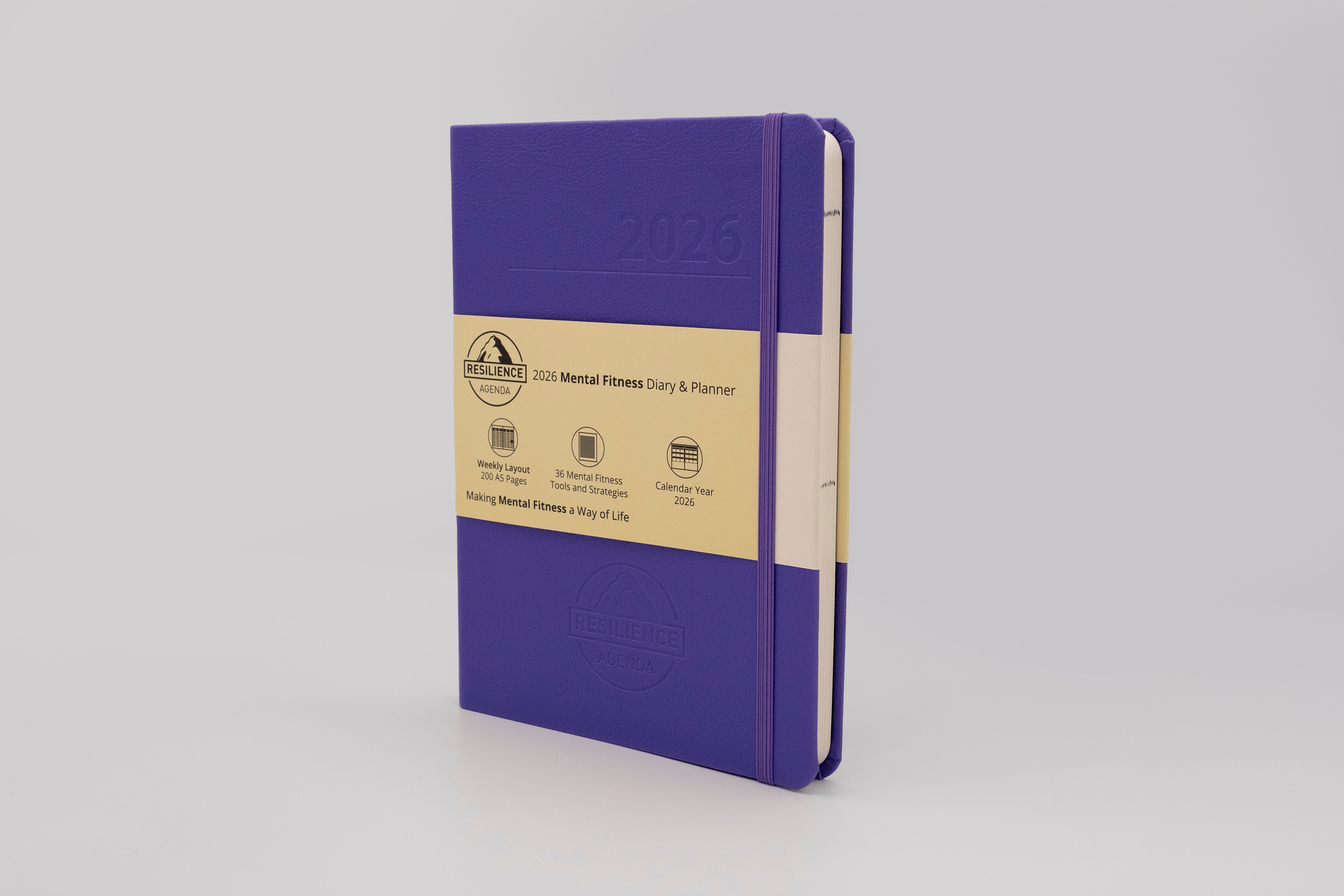 2026 Mental Fitness Diary & Planner - Weekly Format