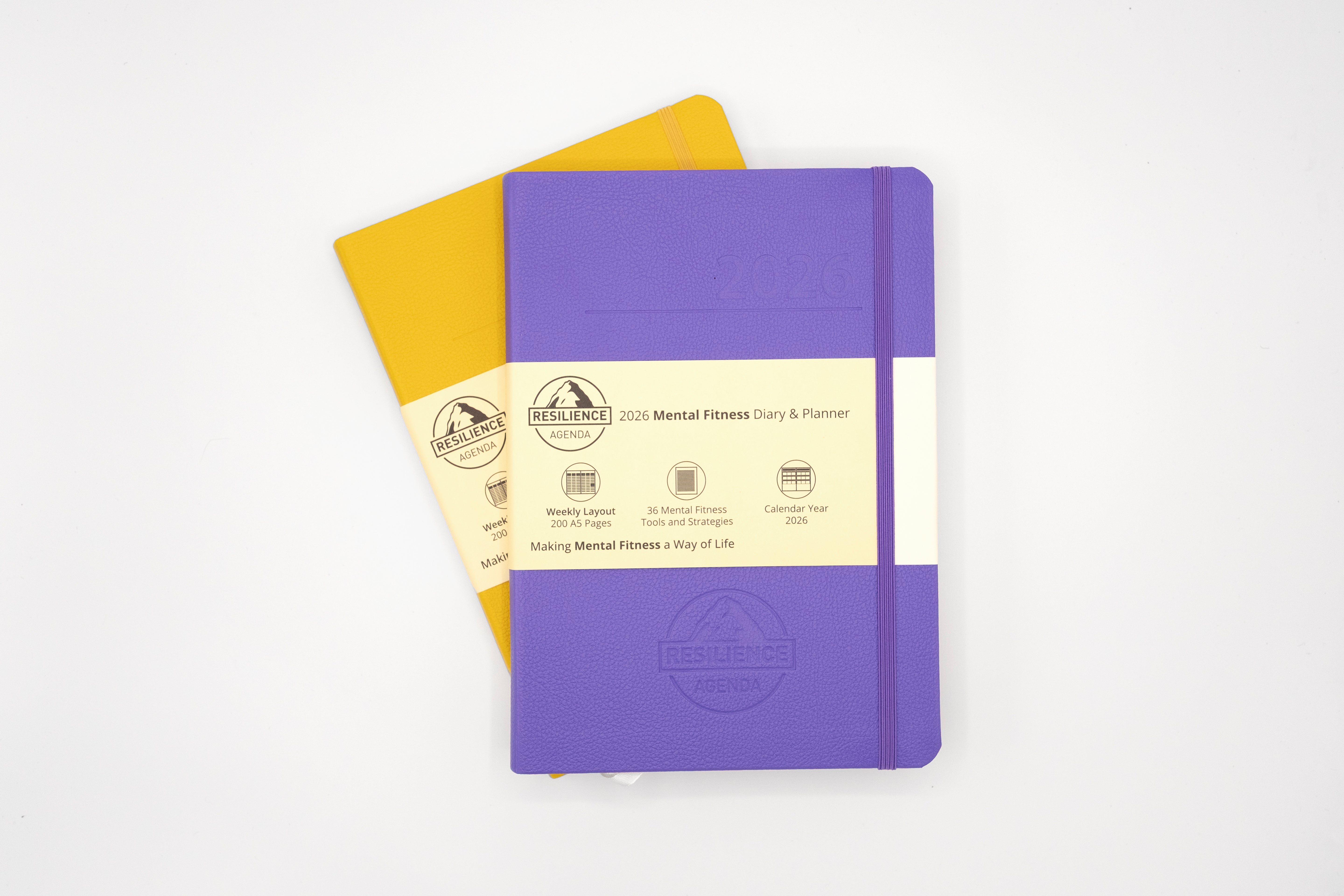 2026 Mental Fitness Diary & Planner - Weekly Format