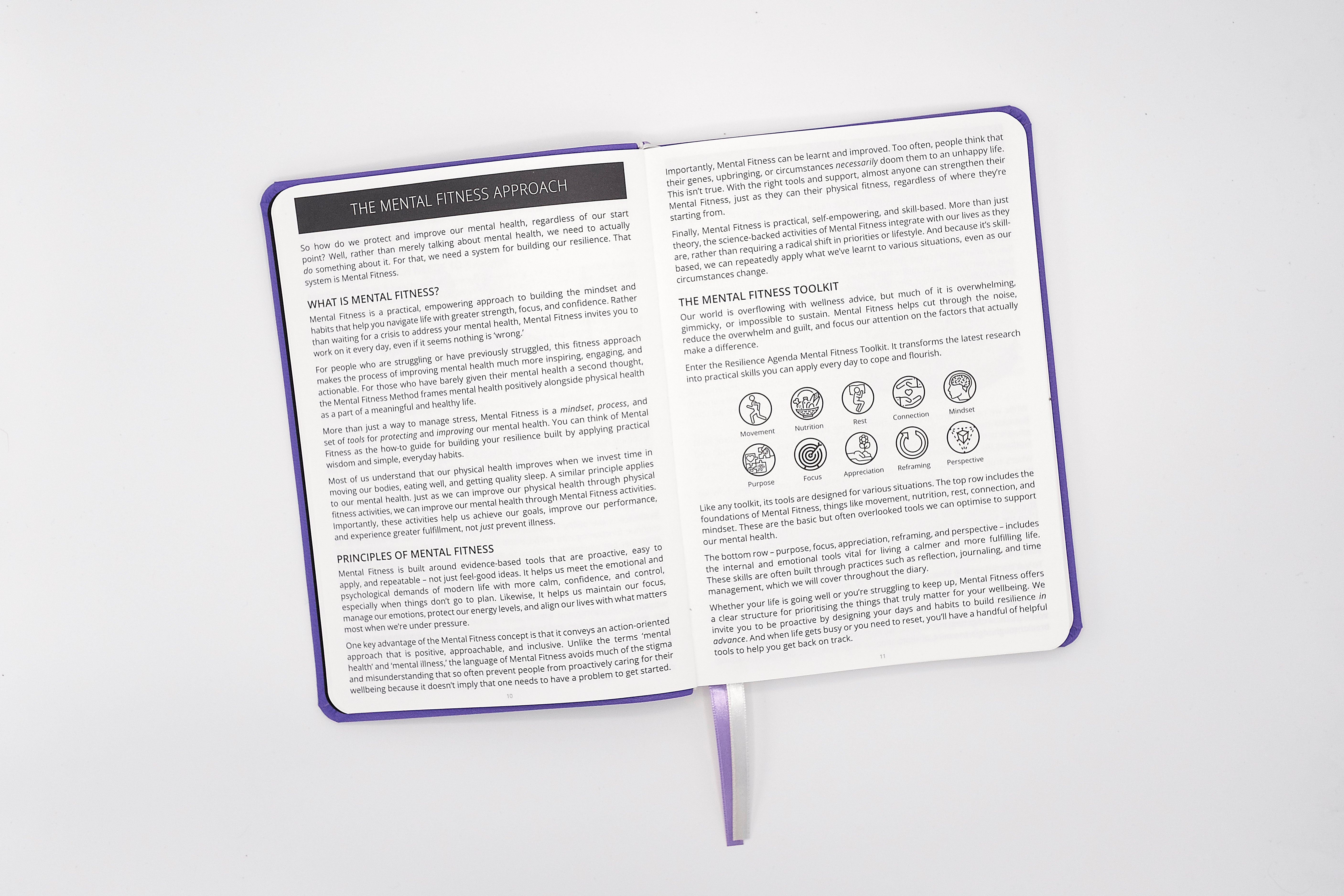 2026 Mental Fitness Diary & Planner - Weekly Format