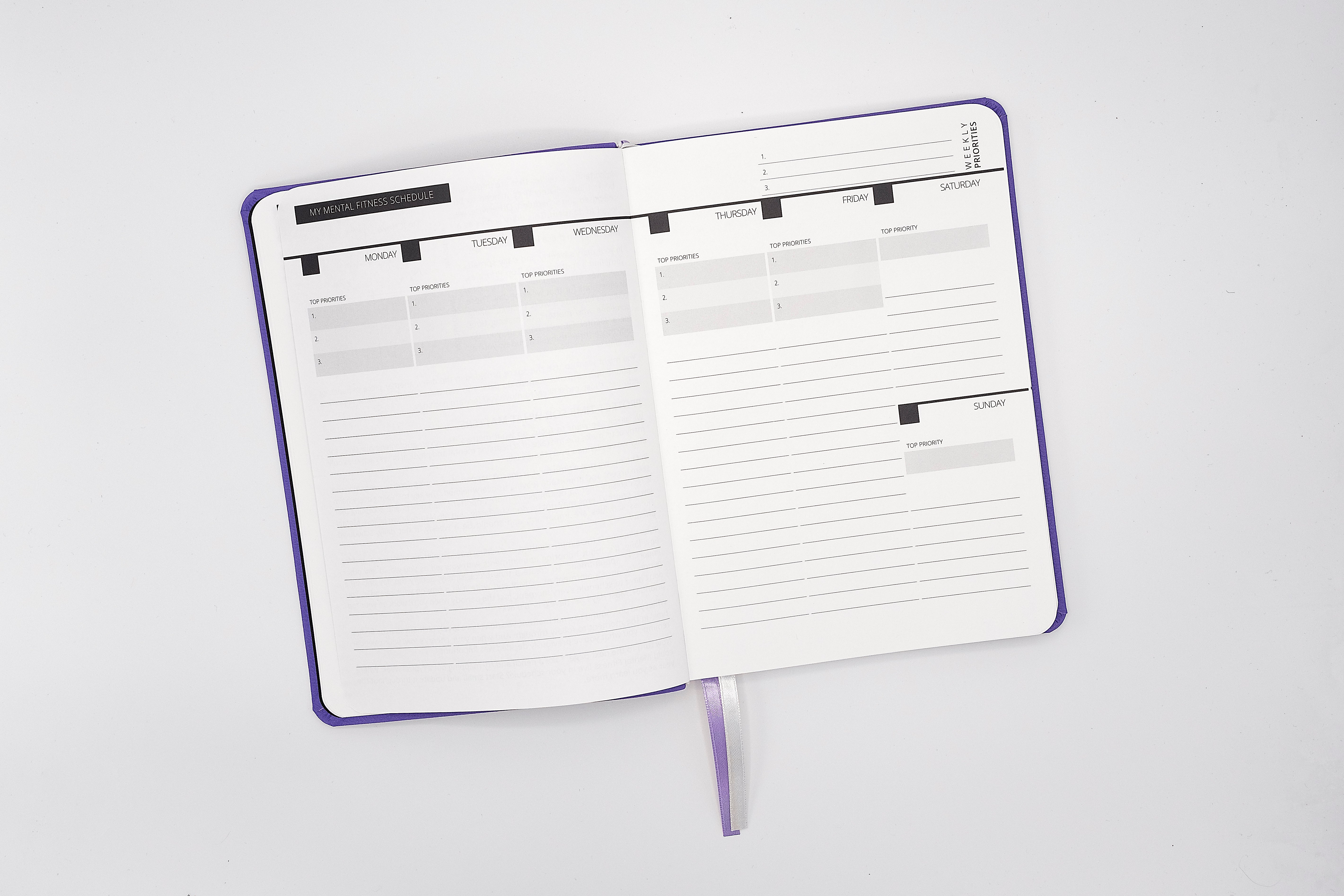 2026 Mental Fitness Diary & Planner - Weekly Format