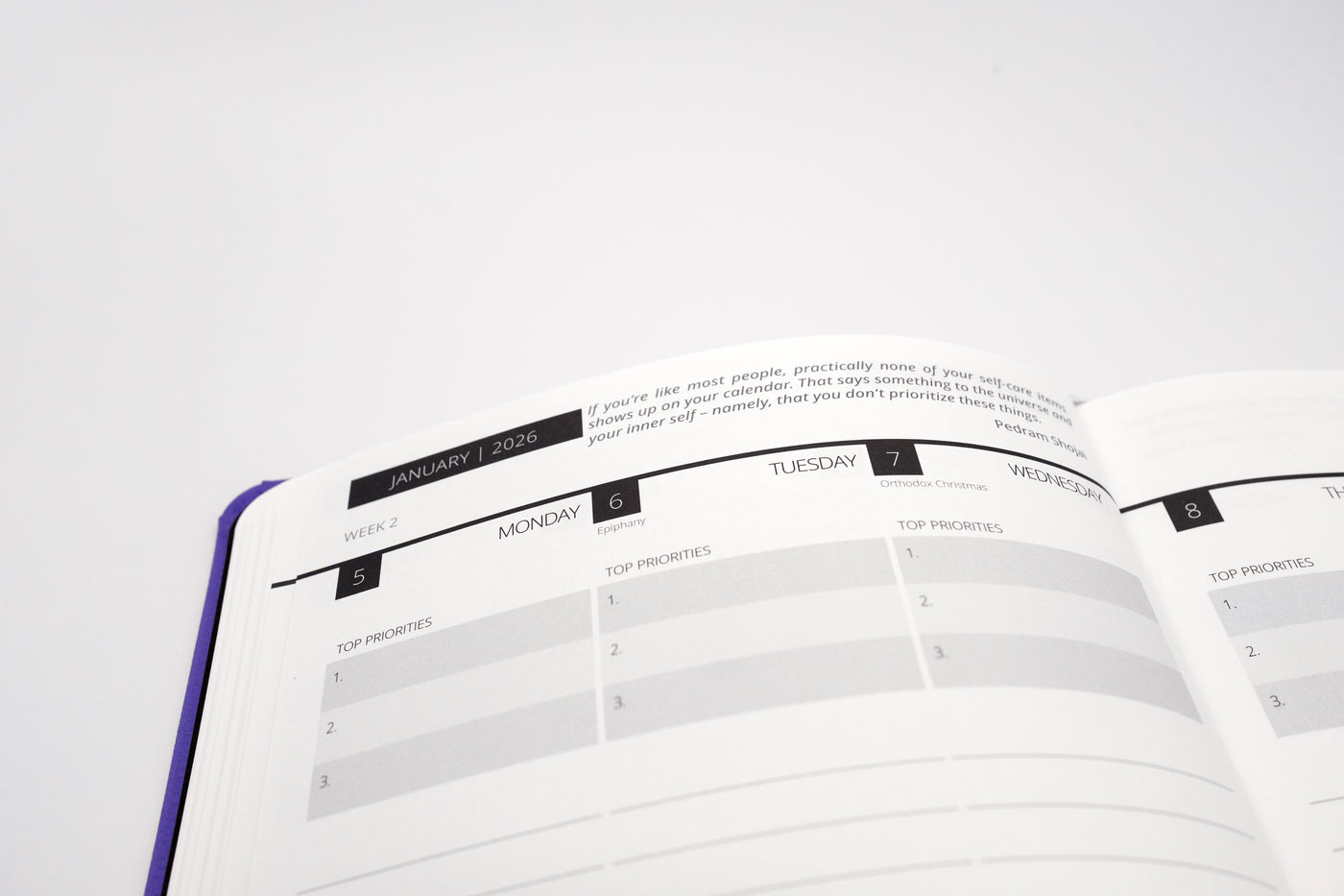 2026 Mental Fitness Diary & Planner - Weekly Format