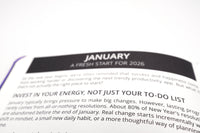 2026 Mental Fitness Diary & Planner - Weekly Format