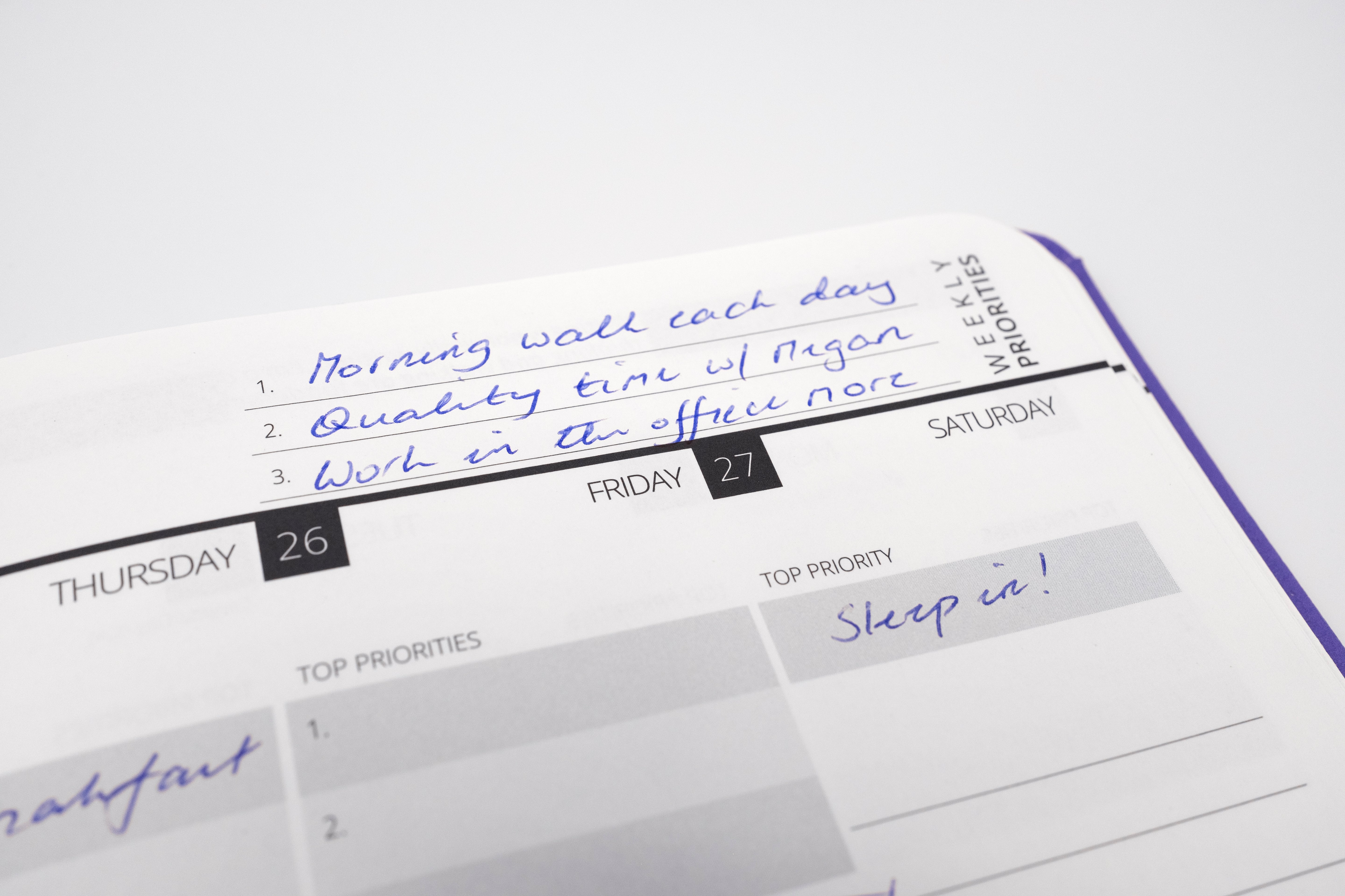 2026 Mental Fitness Diary & Planner - Weekly Format