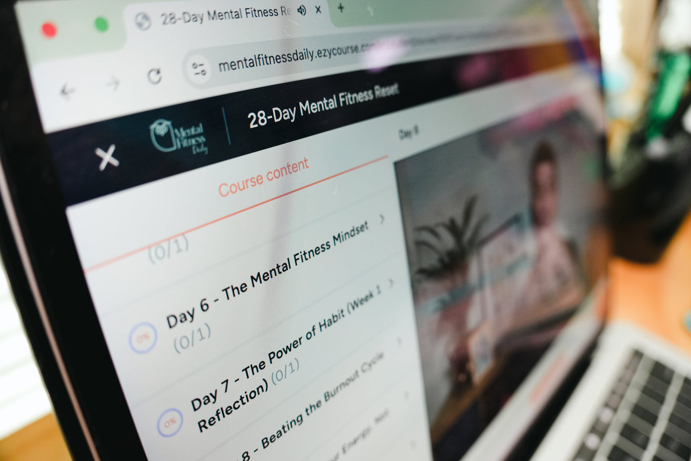 28-Day Mental Fitness Reset