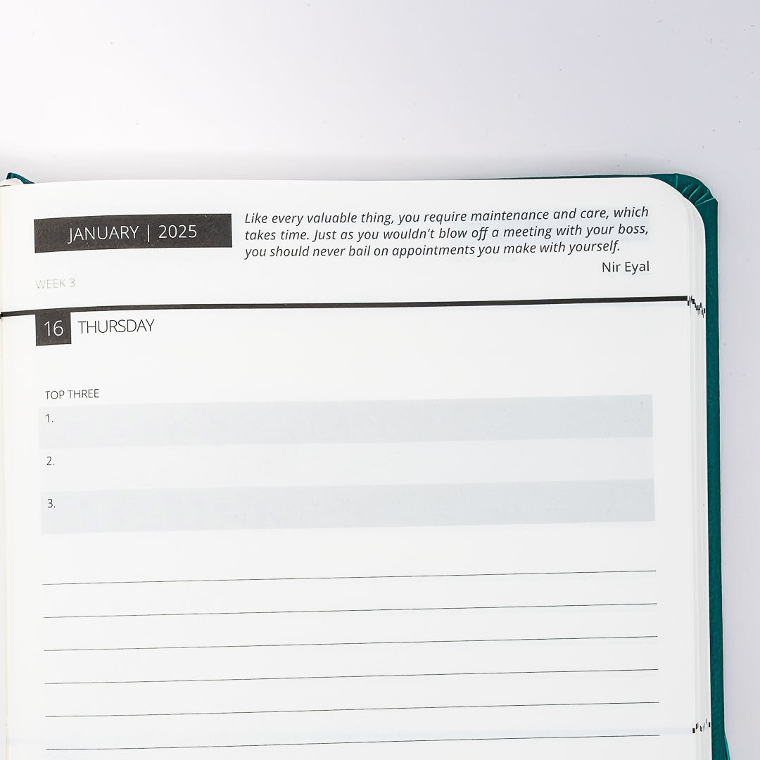 2025 Mental Fitness Diary & Planner - Daily Format